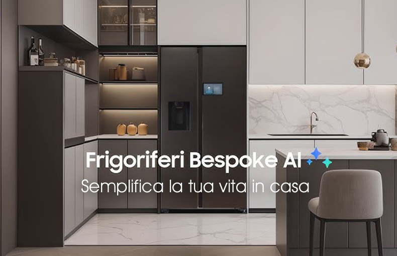 Samsung Bespoke AI: il frigorifero intelligente che semplifica la tua vita in casa