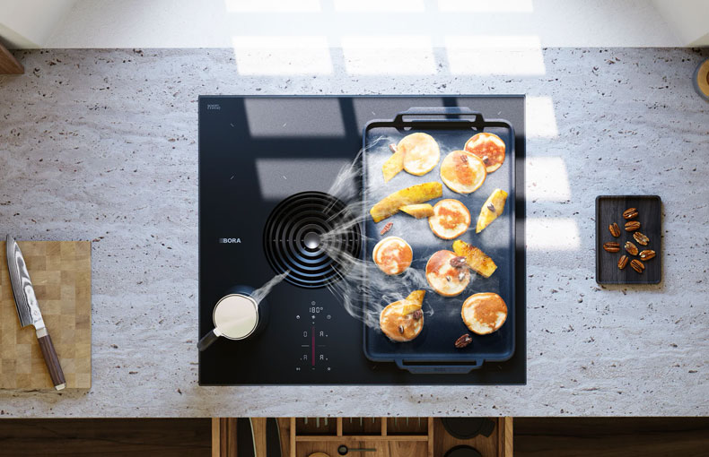 BORA S Pure, il Piano Cottura Compatto