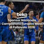 Beko sponsor nazionale degli Europei Maschili di Pallavolo 2026