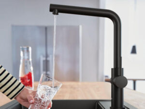 Nero Opaco Velvet di GROHE Blue Home e Professional