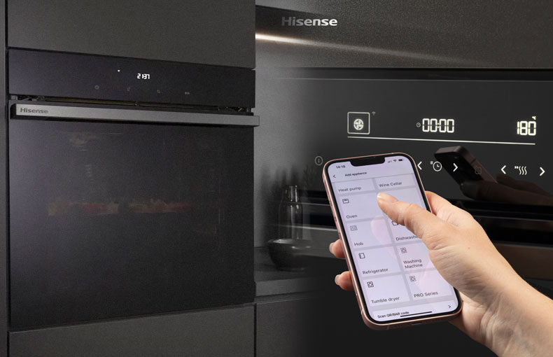 Forno Hisense HO66F PizzaChef: con ConnectLife la cucina diventa sempre più smart