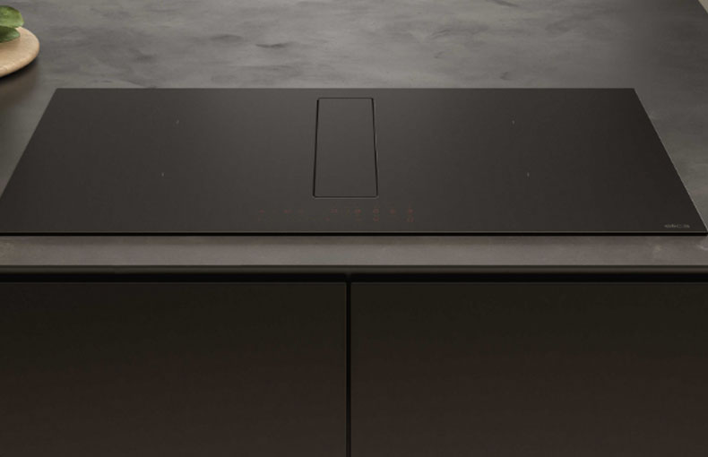 Elica Piano Induzione Opaco Finitura Raw