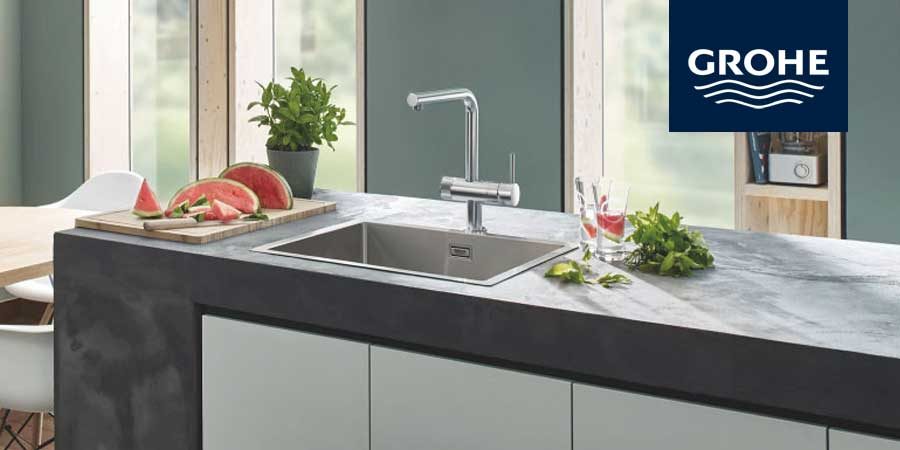 Blue Grohe: l'acqua naturale e frizzante direttamente dal rubinetto di casa